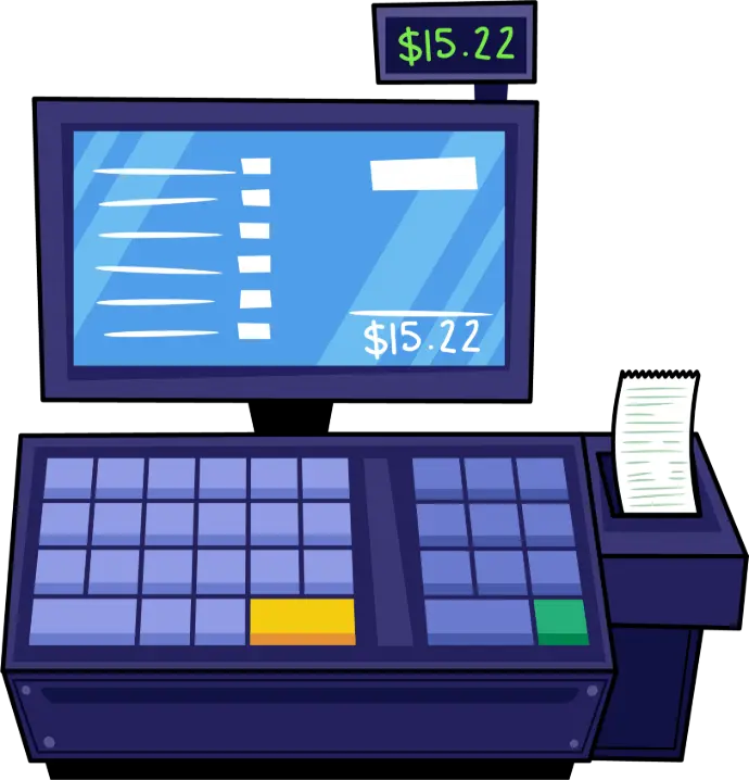 Cashier device