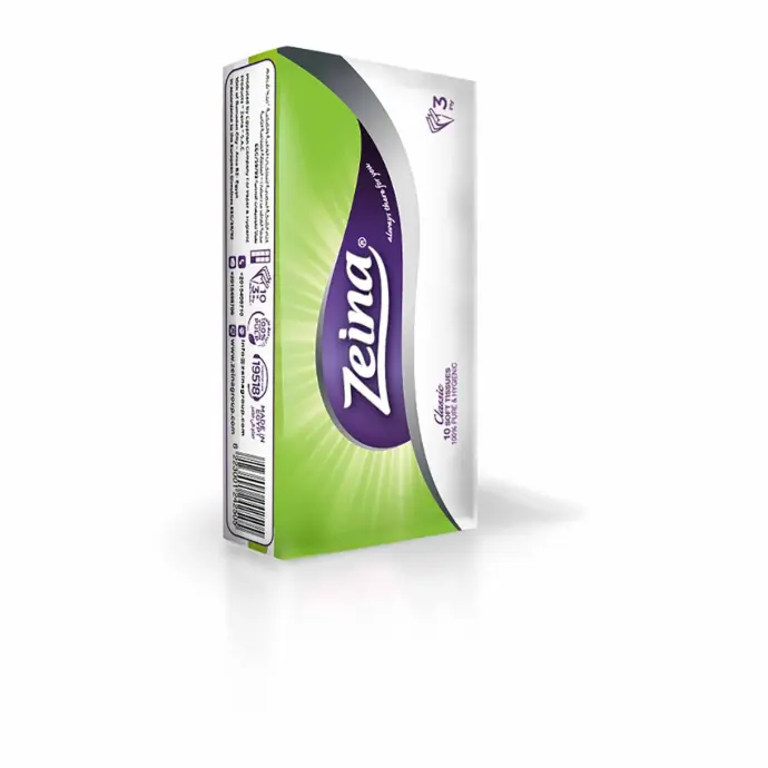 Green Zina Pocket Handkerchiefs