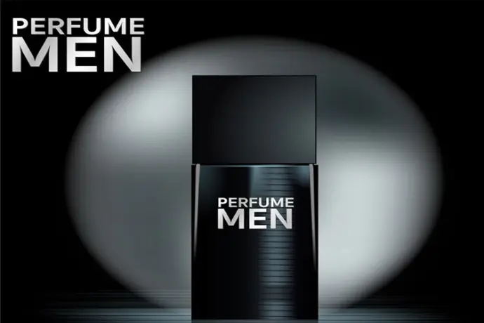 Luxury men's perfume bottle