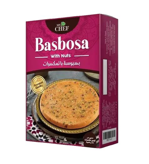 بسبوسة بالمكسرات MY CHEF - MYWAY