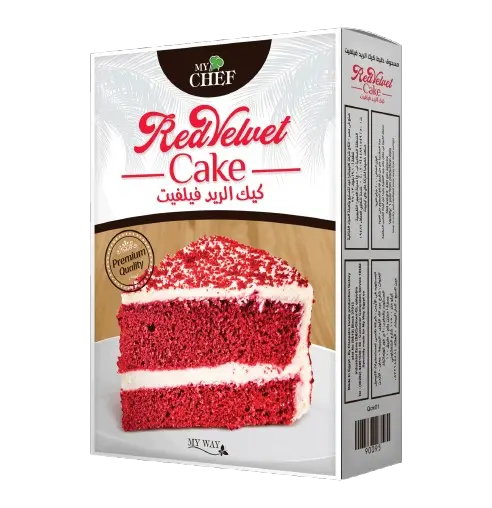 Red velvet cake كيك الريد فيلفيت - MY CHEF - MYWAY