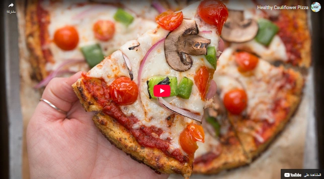 Healthy Cauliflower Pizza