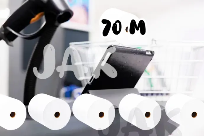 بكر كاشير 70 متر - 7.9 سم | جودة طباعة عالية وأمتار فعلية