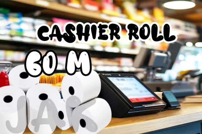 بكر كاشير 60 متر - 7.9 سم | جودة طباعة عالية وأمتار فعلية