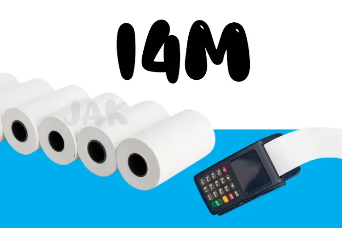 بكر فيزا (فورى) 14 متر - 5.7 سم | جودة طباعة عالية وأمتار فعلية