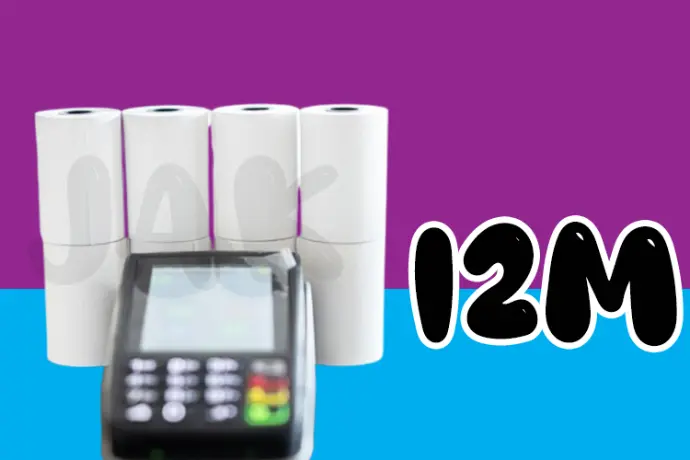 بكر فيزا (فورى) 12 متر - 5.7 سم | جودة طباعة عالية وأمتار فعلية