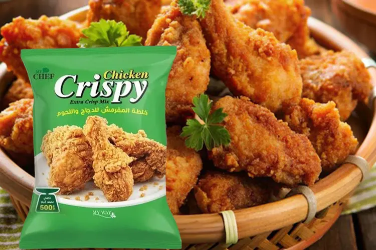 خلطة المقرمش للدجاج واللحوم 125 جرام | MY CHEF