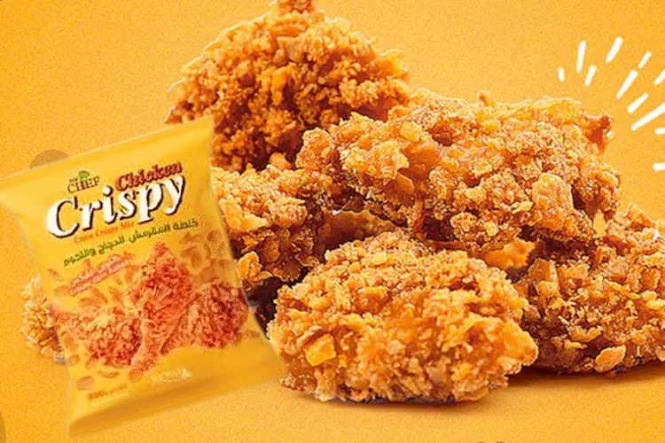 خلطة المقرمش للدجاج واللحوم بالكورن فليكس 200 جم | MY CHEF