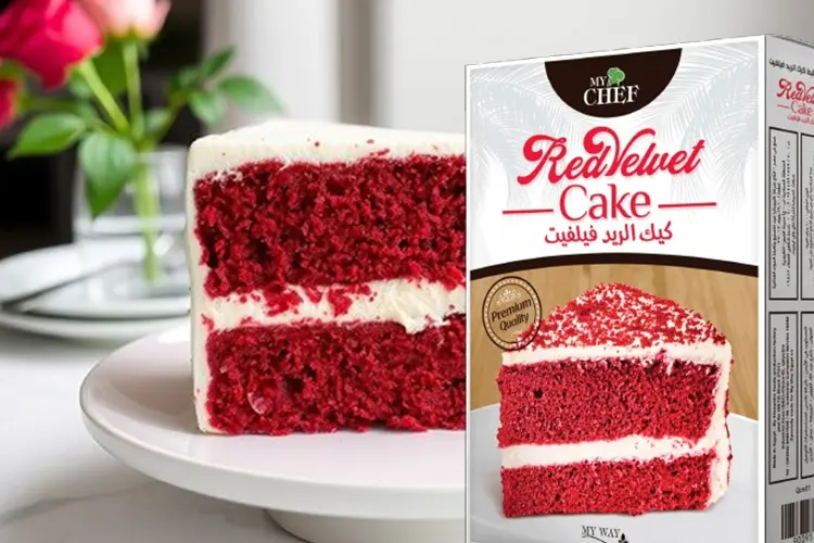كيك الريد فيلفيت (حجم عائلي) 400 جرام | MY CHEF
