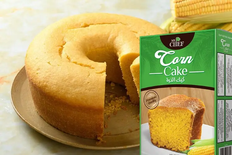 كيك الذرة  (حجم عائلي) 450 جرام | MY CHEF